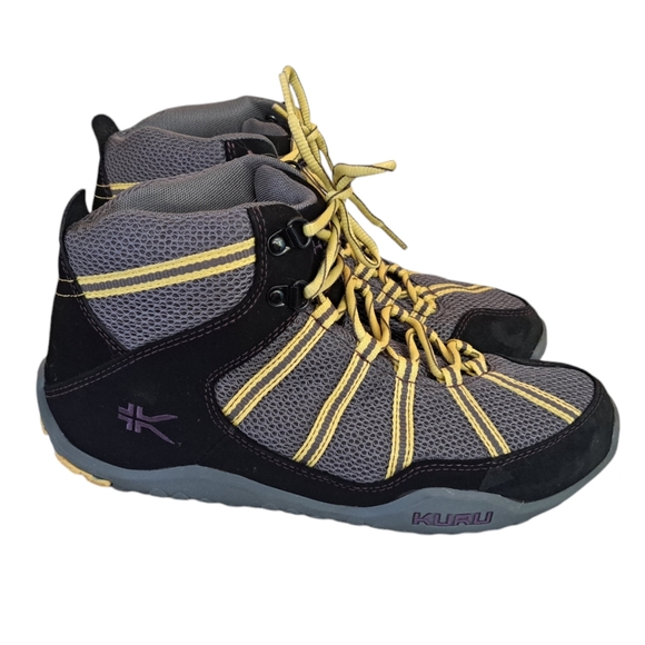 KURU Women's Shoes - Black and Yellow - Picture 1 of 6